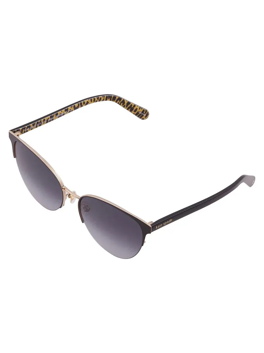 Женские солнцезащитные очки Kate Spade серого цвета "кошачий глаз" IZARA/G/S 0807/9O 57 — изображение 3 из 4, черный