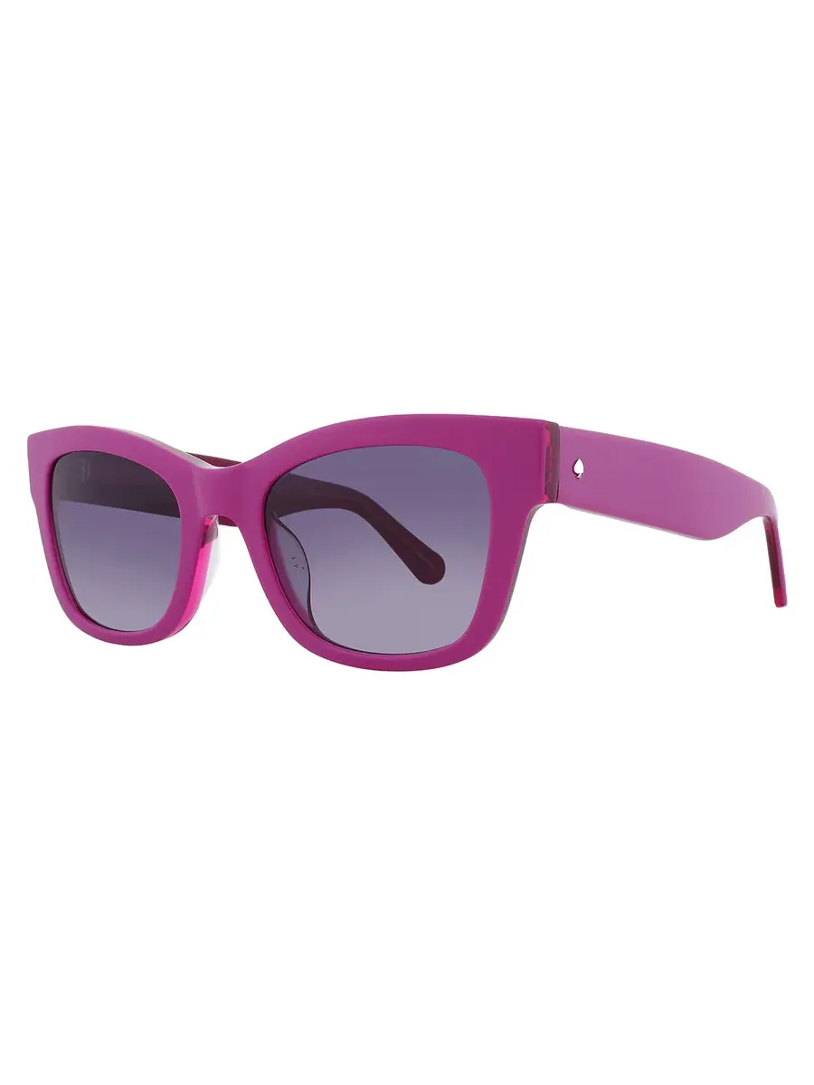 Женские солнцезащитные очки Kate Spade серого цвета "кошачий глаз" KS AIMEE/S 035J/9O 50 — изображение 2 из 4, розовый
