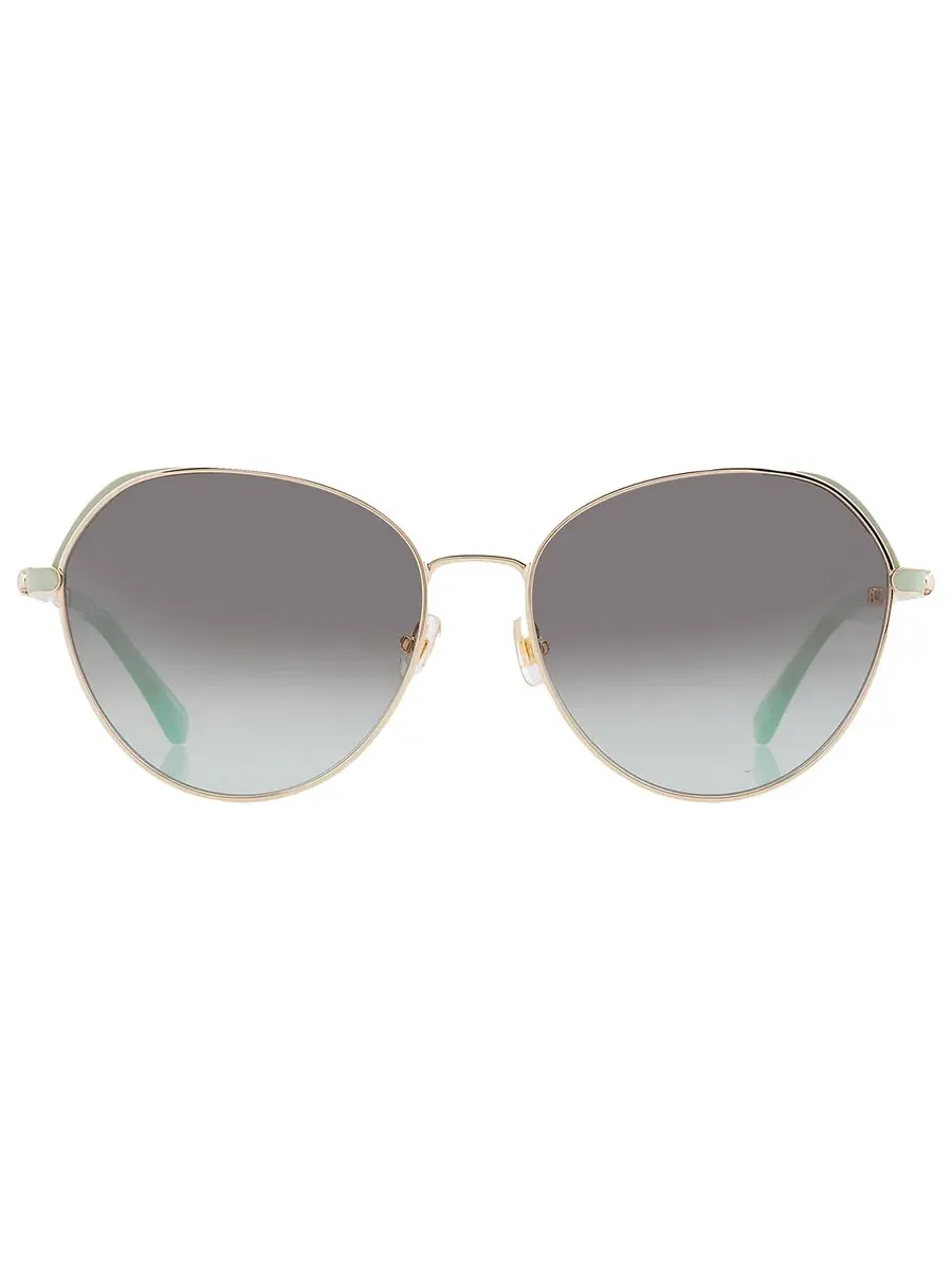 Солнцезащитные очки для женщин Kate Spade серо-зеленого оттенка модель Pilot OCTAVIA/G/S 0PEF/IB 59