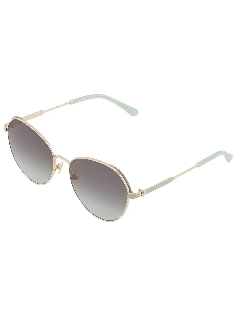 Солнцезащитные очки для женщин Kate Spade серо-зеленого оттенка модель Pilot OCTAVIA/G/S 0PEF/IB 59 — изображение 3 из 5