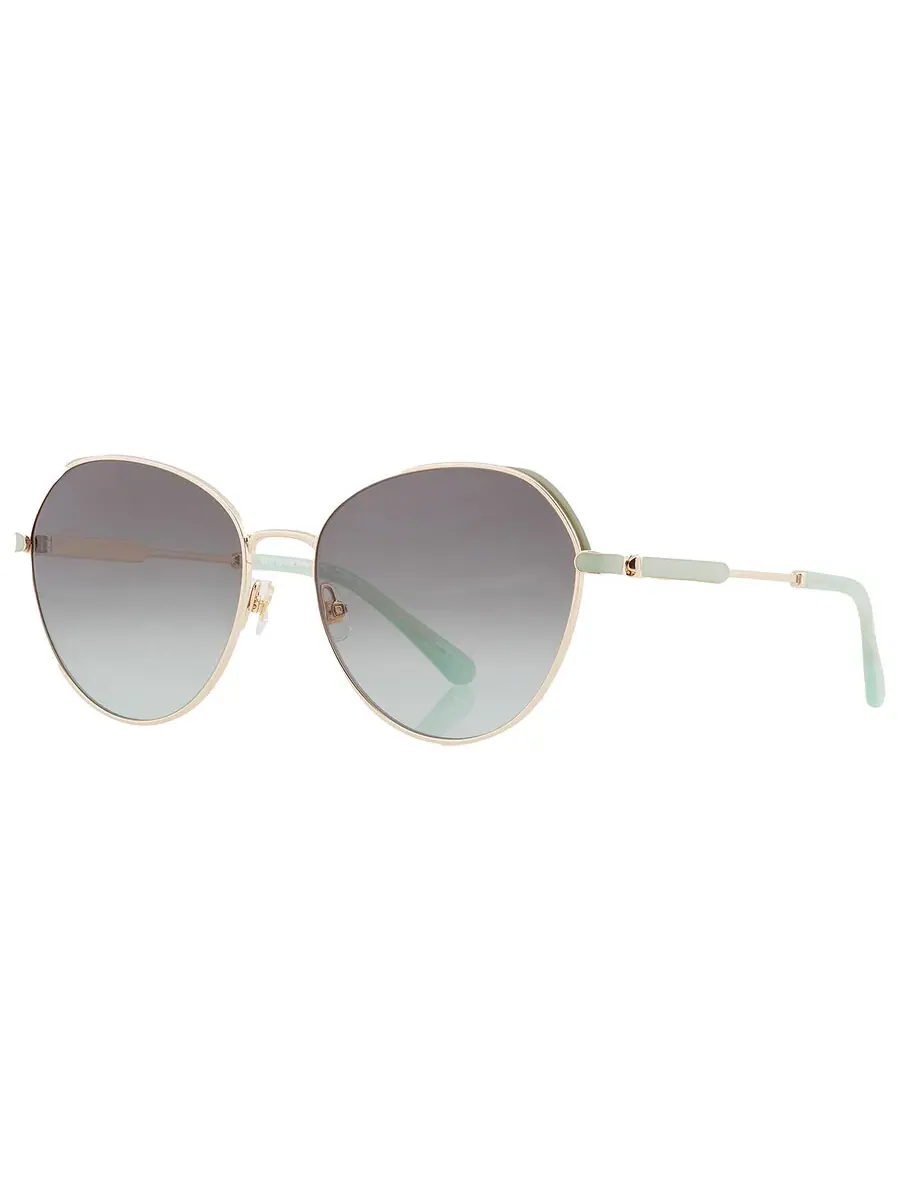 Солнцезащитные очки для женщин Kate Spade серо-зеленого оттенка модель Pilot OCTAVIA/G/S 0PEF/IB 59 — изображение 5 из 5
