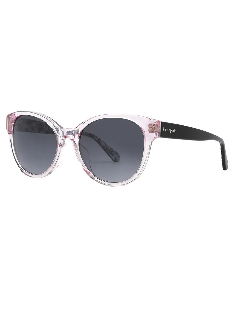 Серые женские овальные солнцезащитные очки Kate Spade NATHALIE/G/S 035J/9O 55 — изображение 3 из 5, серый
