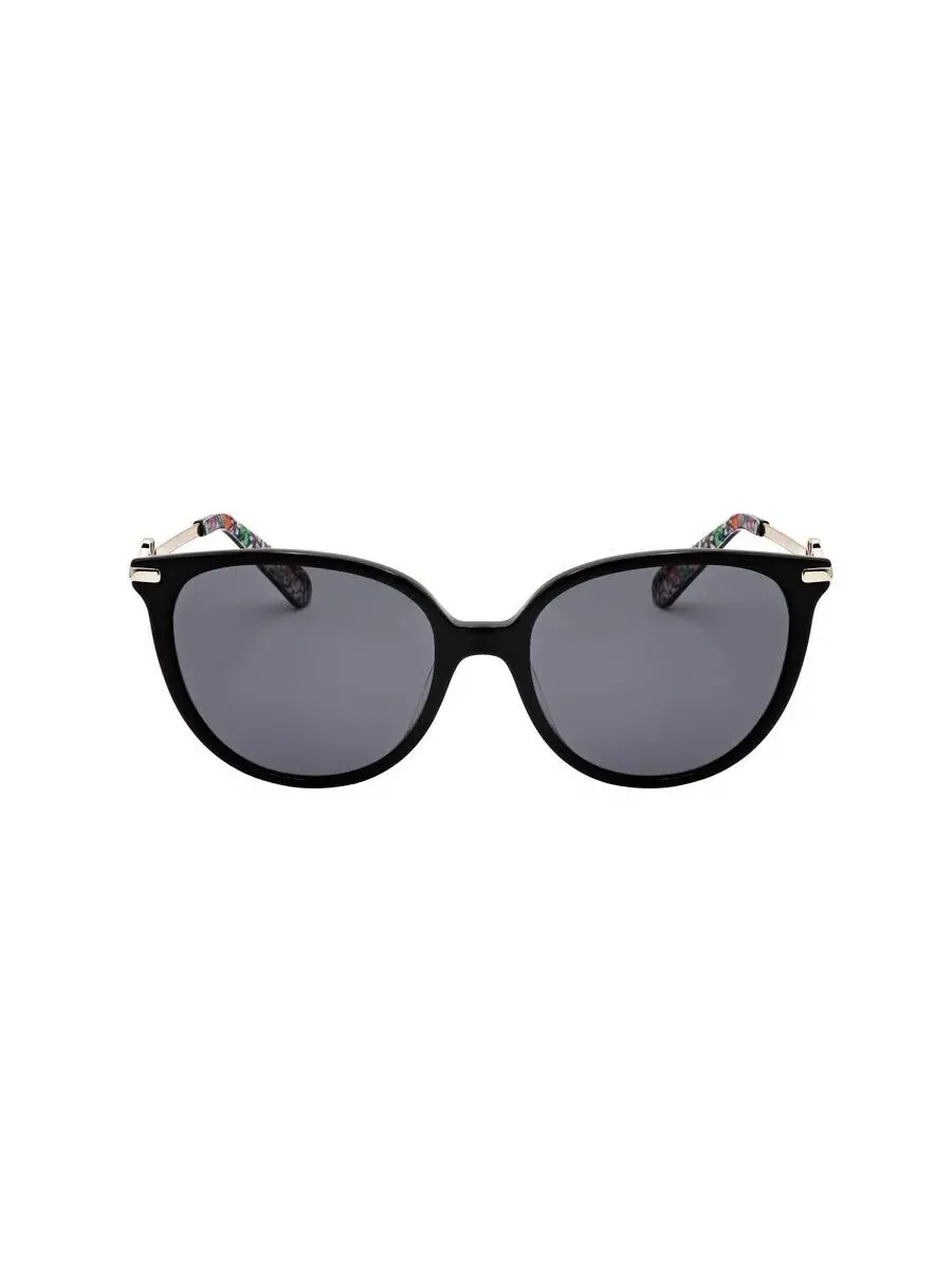 Женские черные круглые солнцезащитные очки Kate Spade KRISTINA/G/S