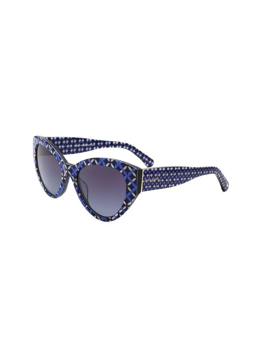 Женские синие солнцезащитные очки в форме кошачьего глаза Kate Spade PAISLEIGH/S — изображение 2 из 3, синий