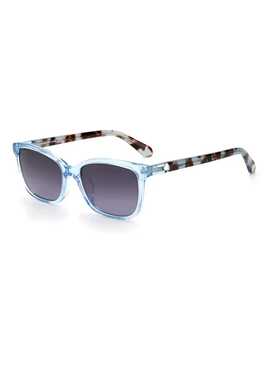 Женские синие прямоугольные солнцезащитные очки Kate Spade TABITHASPJPF3