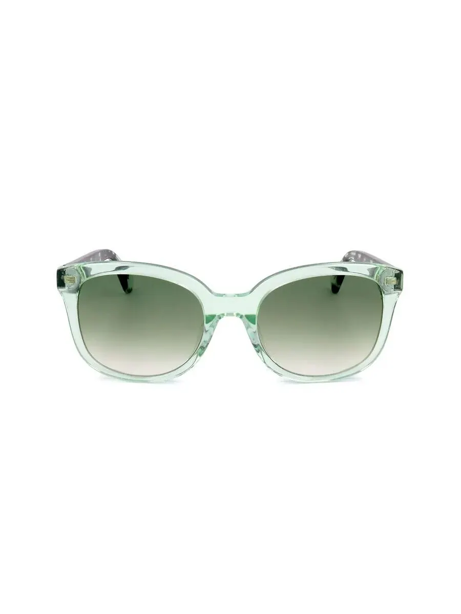 Женские зеленые квадратные солнцезащитные очки Kate Spade GWENITH/S