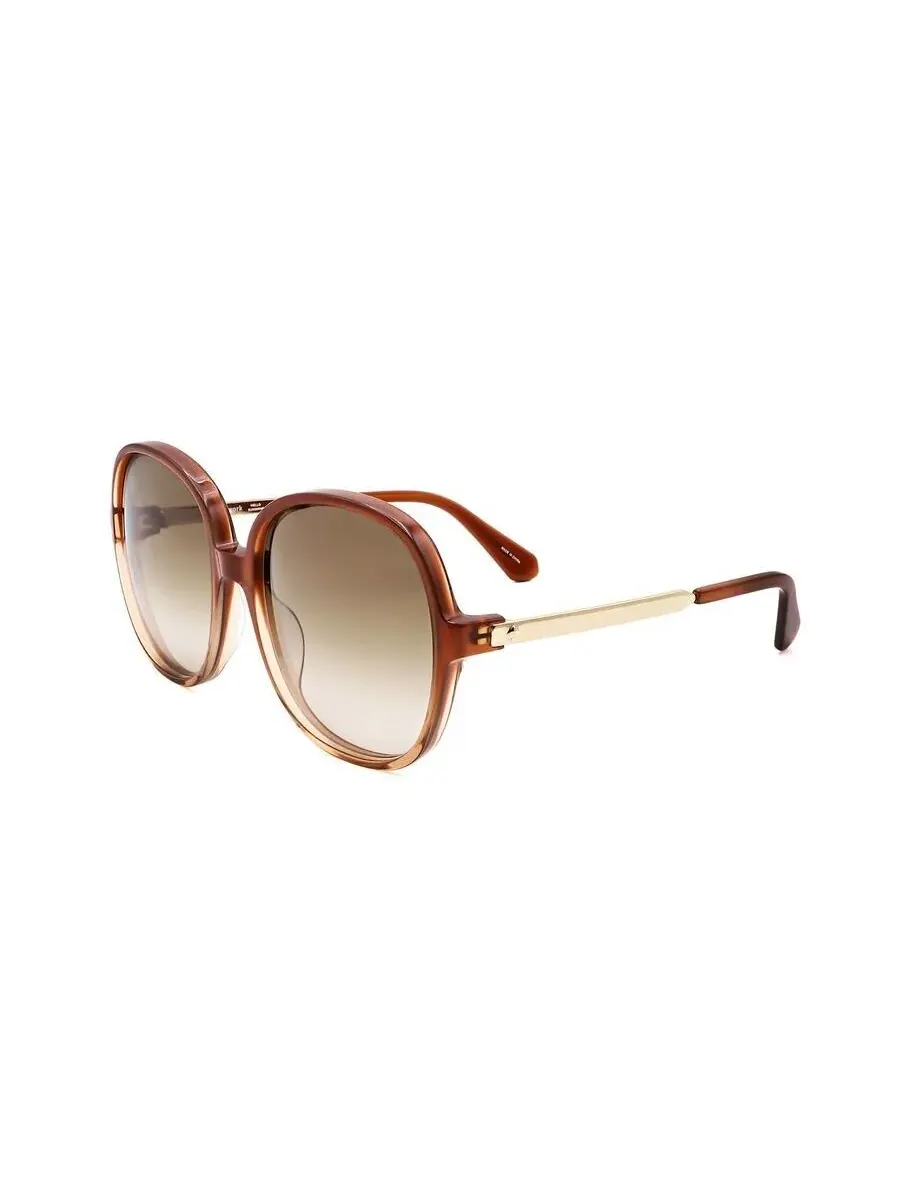 Женские разноцветные круглые солнцезащитные очки Kate Spade ADRIYANNA/S — изображение 2 из 3, коричневый
