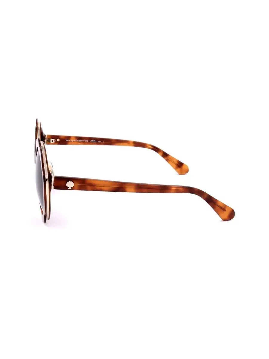 Женские круглые солнцезащитные очки Kate Spade многоцветные KARRIE/S — изображение 3 из 3, серый
