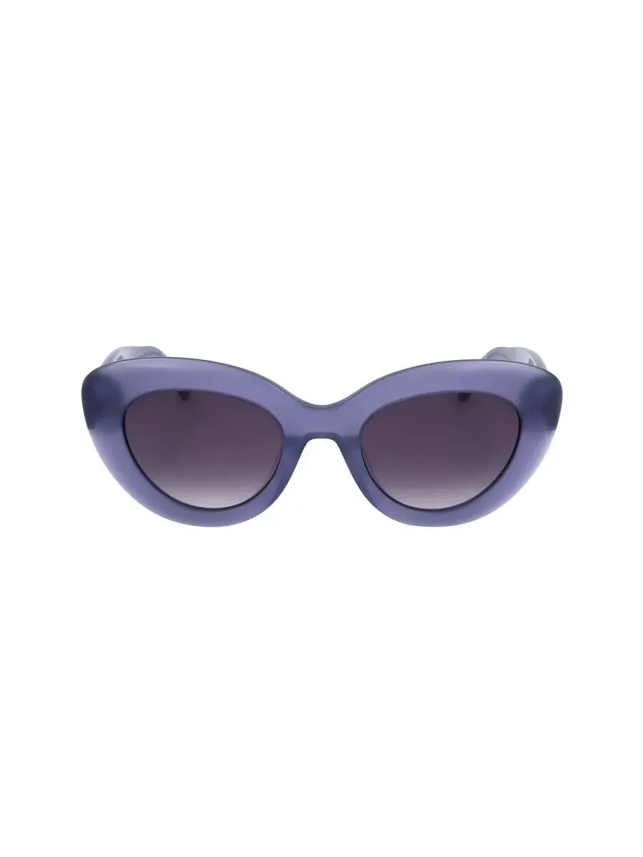 Женские фиолетовые солнцезащитные очки Kate Spade в форме «кошачий глаз» CAPRI/G/S-B3V-2