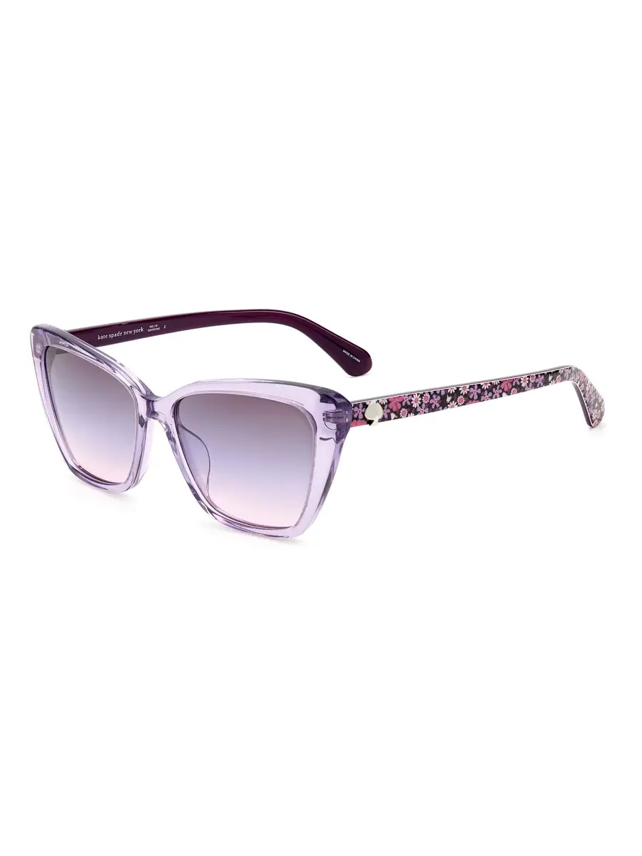 Женские фиолетовые очки кошачий глаз Kate Spade LUCCA-G-S-789