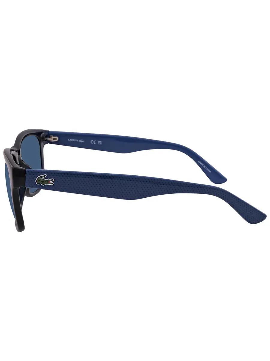 Солнцезащитные очки Lacoste Blue Square унисекс L734S 424 52 — изображение 4 из 4, синий