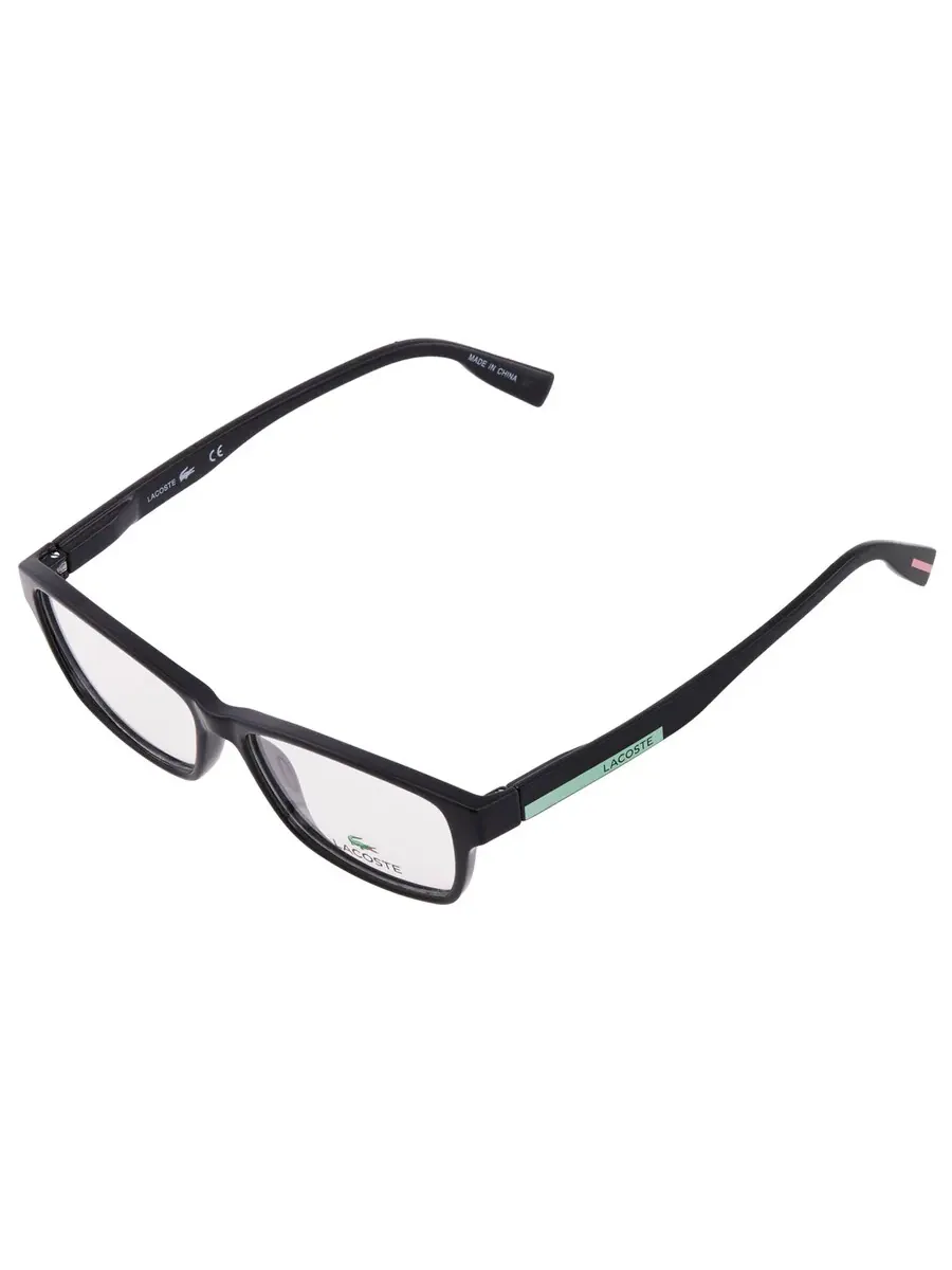 Мужские прямоугольные очки Lacoste Demo L3650 001 50 — 3