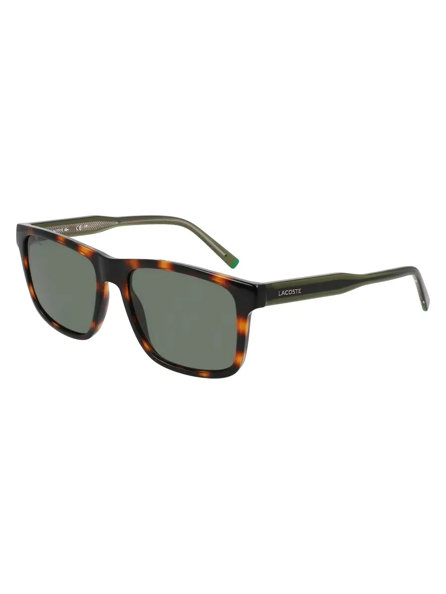 Мужские солнцезащитные очки Lacoste Green Square L6025S 214 56