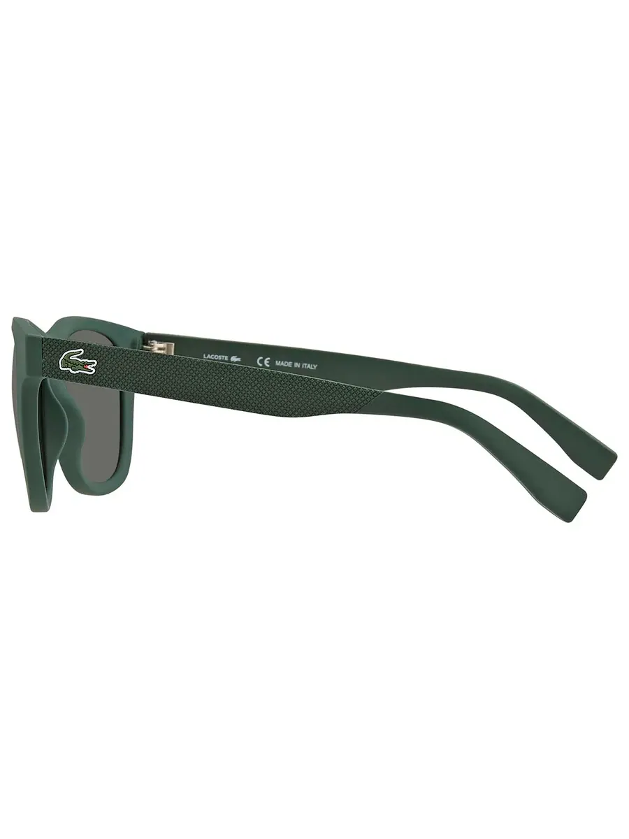 Солнцезащитные очки Lacoste Green Square унисекс L848S 315 54 — изображение 3 из 3, зеленый