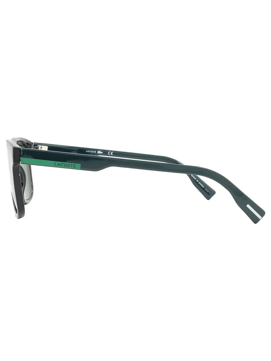 Солнцезащитные очки Lacoste Green Square унисекс L969S 001 54 — изображение 4 из 5, черный