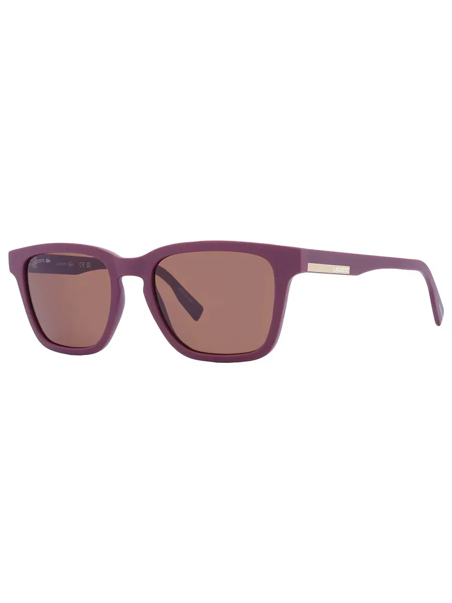 Мужские солнцезащитные очки Lacoste Red Square L987S 603 53 — изображение 2 из 4, красный