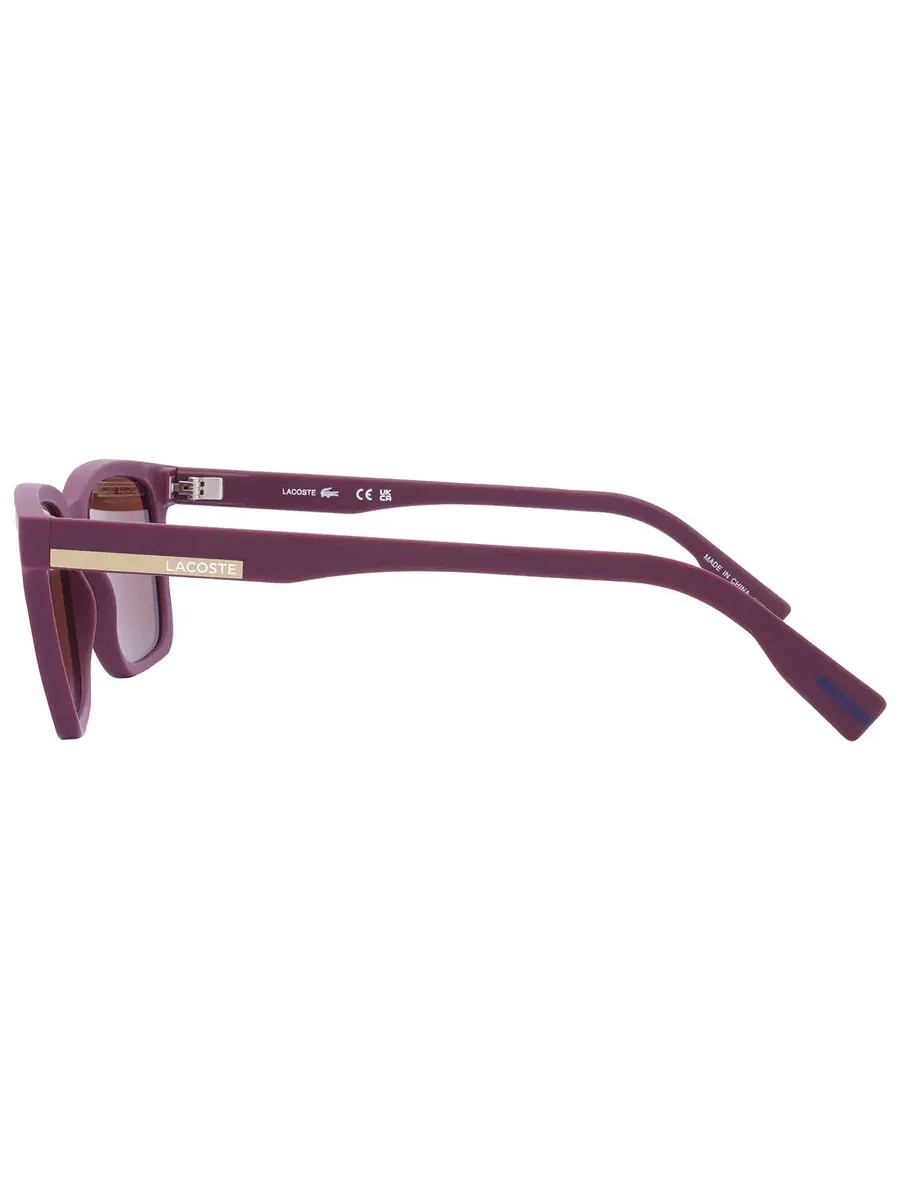 Мужские солнцезащитные очки Lacoste Red Square L987S 603 53 — изображение 4 из 4, красный