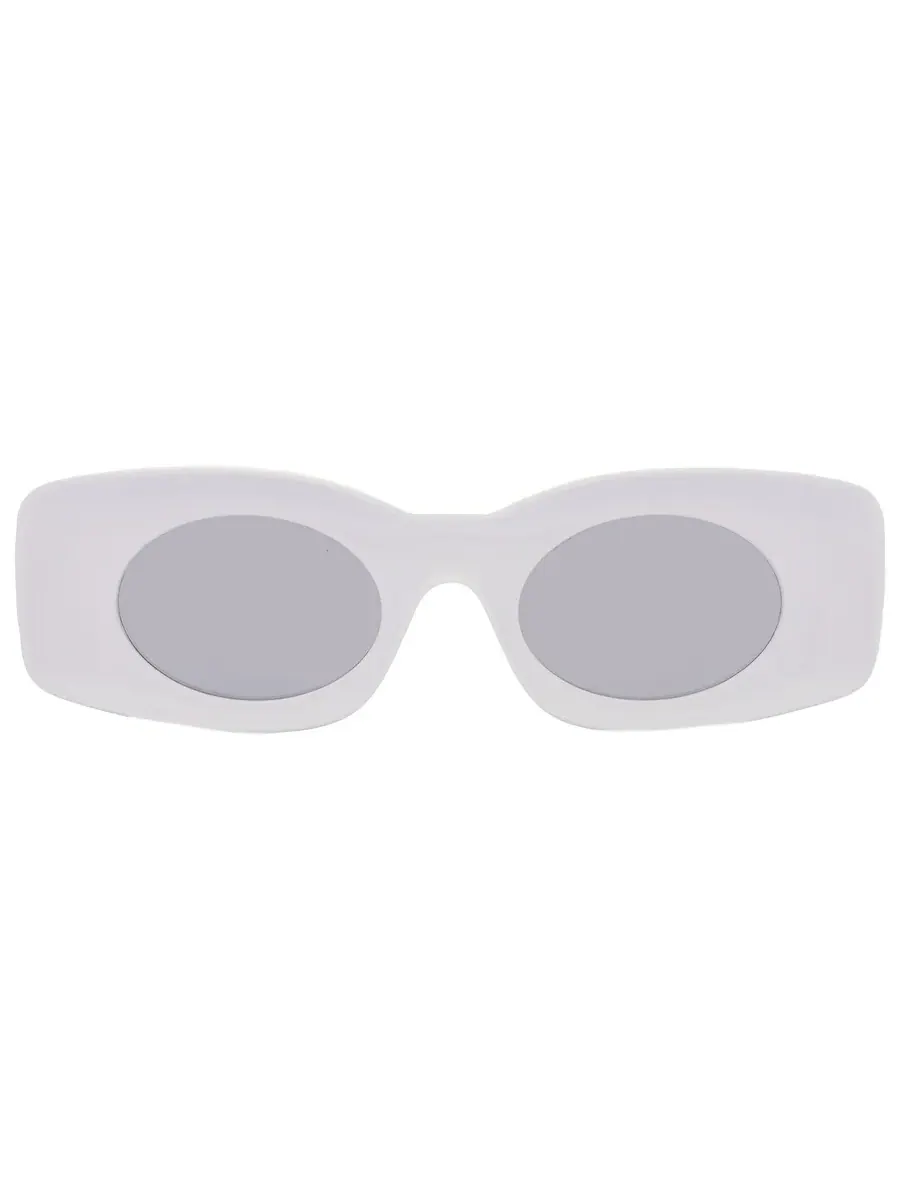 Солнцезащитные очки Loewe Smoke Mirror прямоугольной формы унисекс LW40033I 21C 49