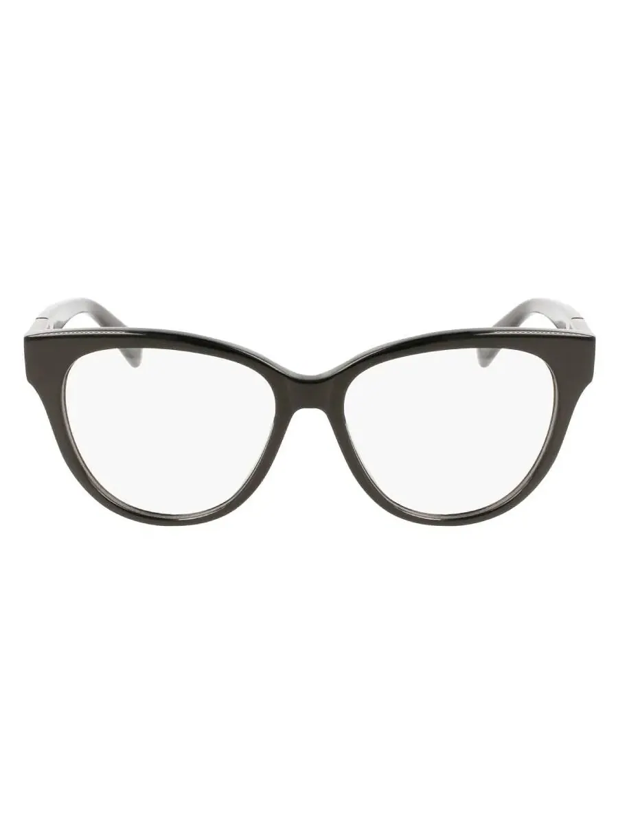 Женские очки Longchamp Demo Cat Eye LO2698 001 53 — черный