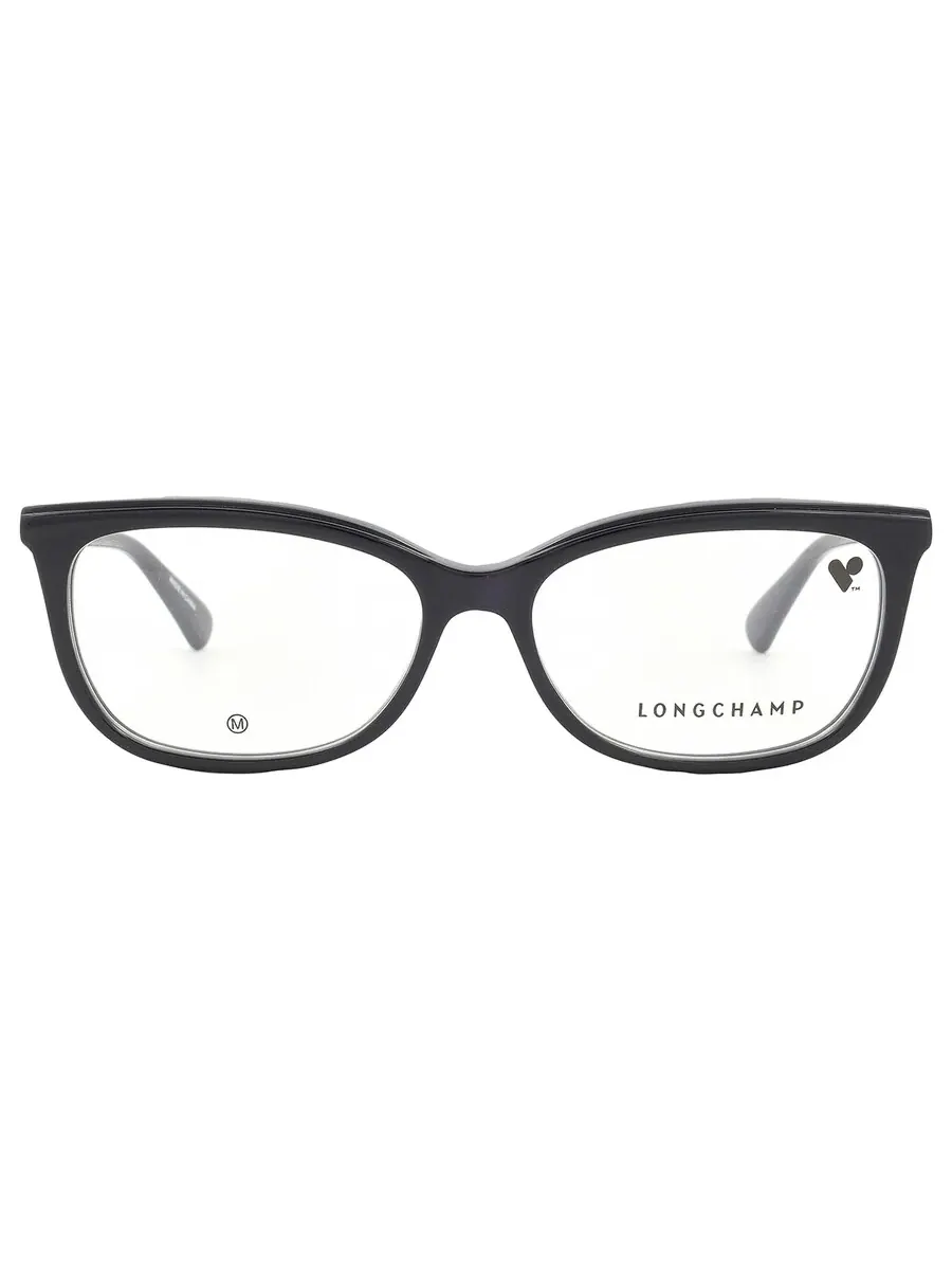 Женские очки Longchamp Demo Cat Eye LO2718 001 54 — черный