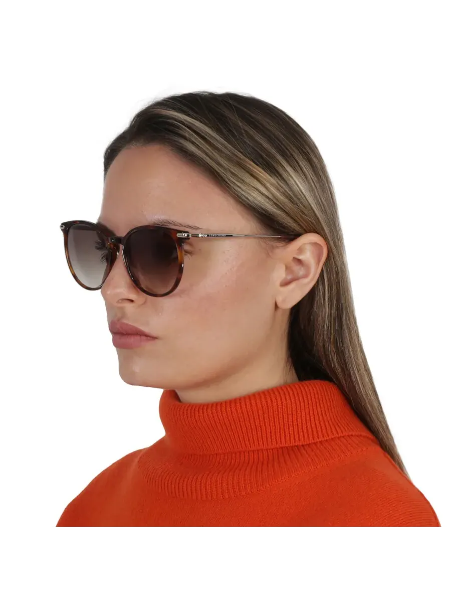 Женские солнцезащитные очки Longchamp Phantos с серым градиентом LO646S 214 54 — изображение 2 из 5, хавана
