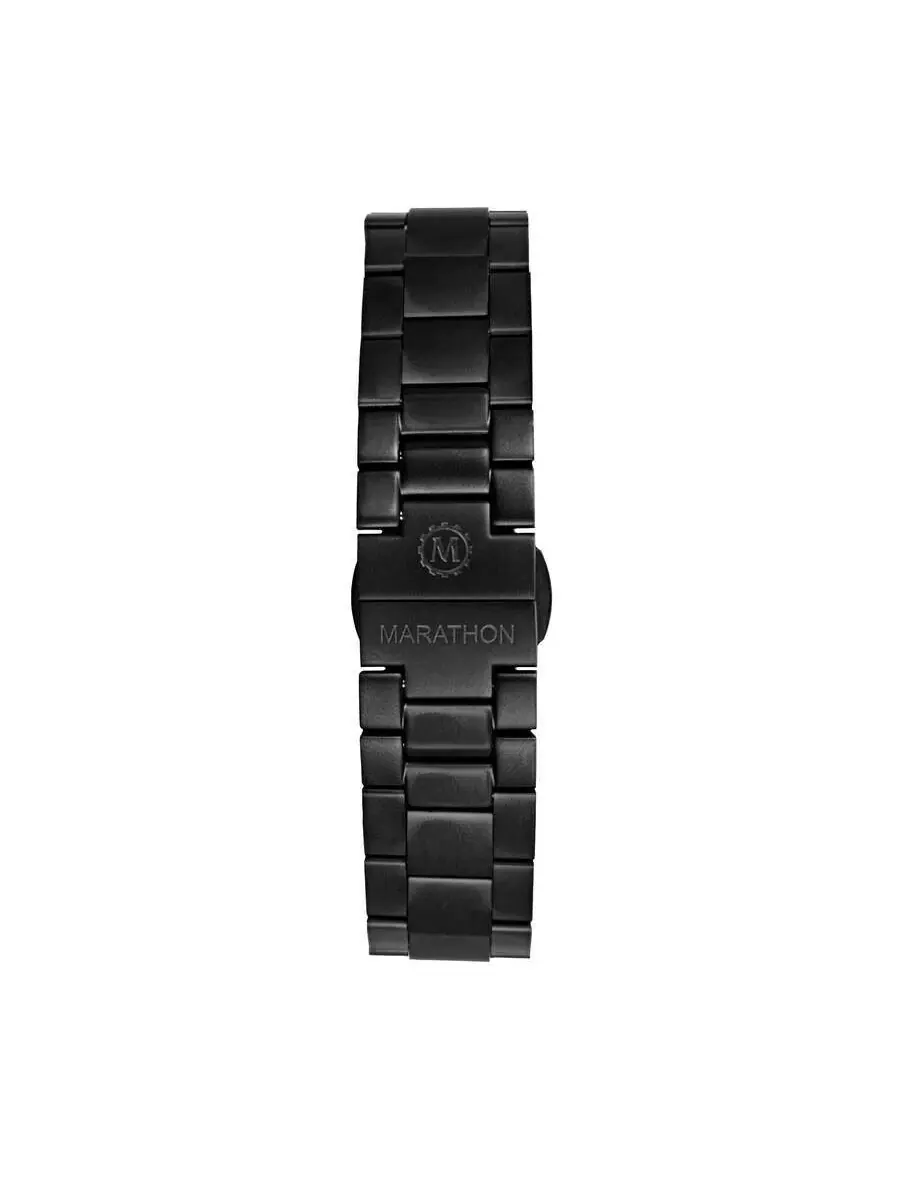 Ремешок для часов Marathon Unisex из нержавеющей стали, 20 мм, WB-AN-BK-MAM-20