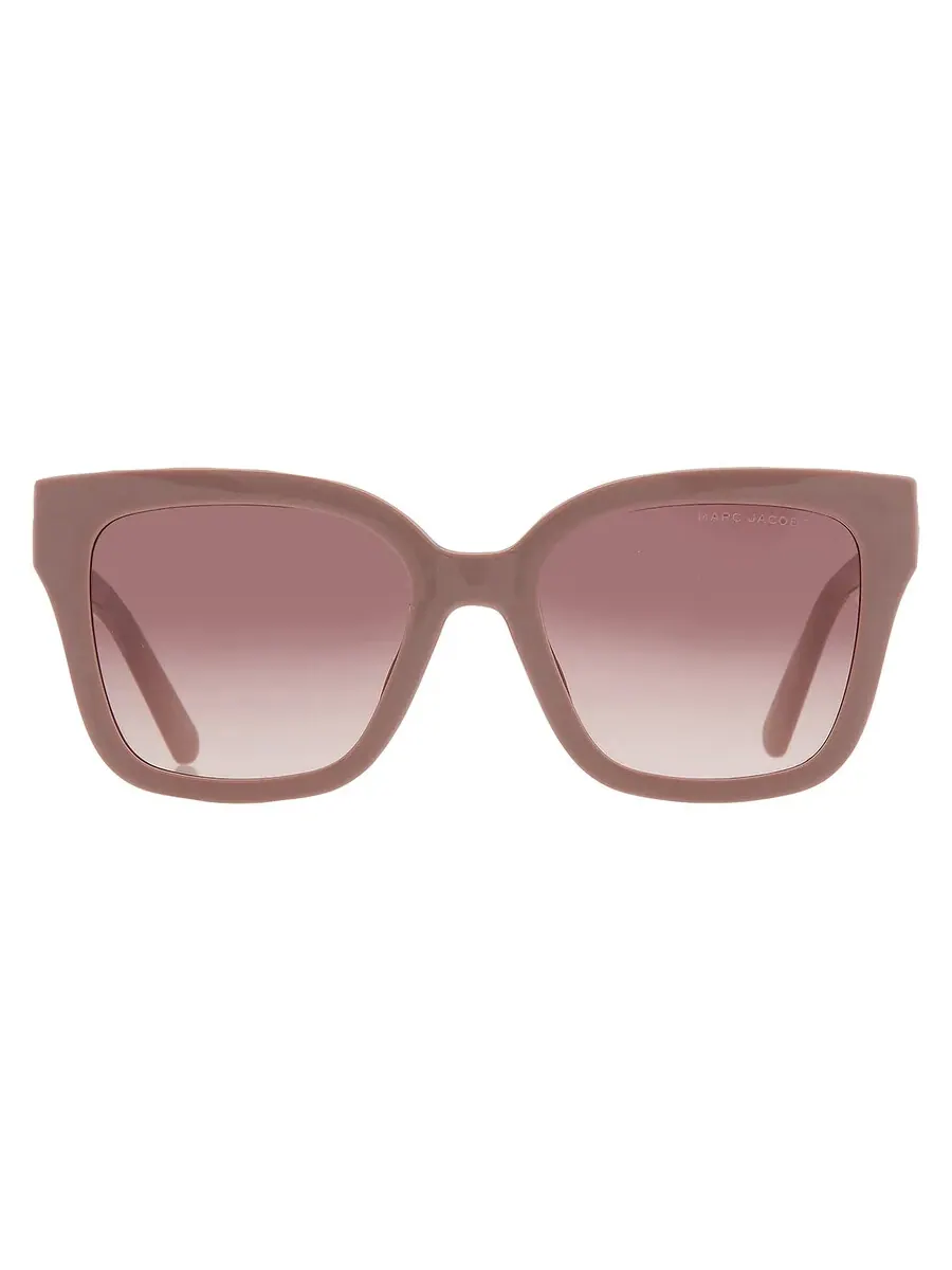 Женские солнцезащитные очки Marc Jacobs коричневого градиента, квадратные MARC 658/S 010A/HA 53