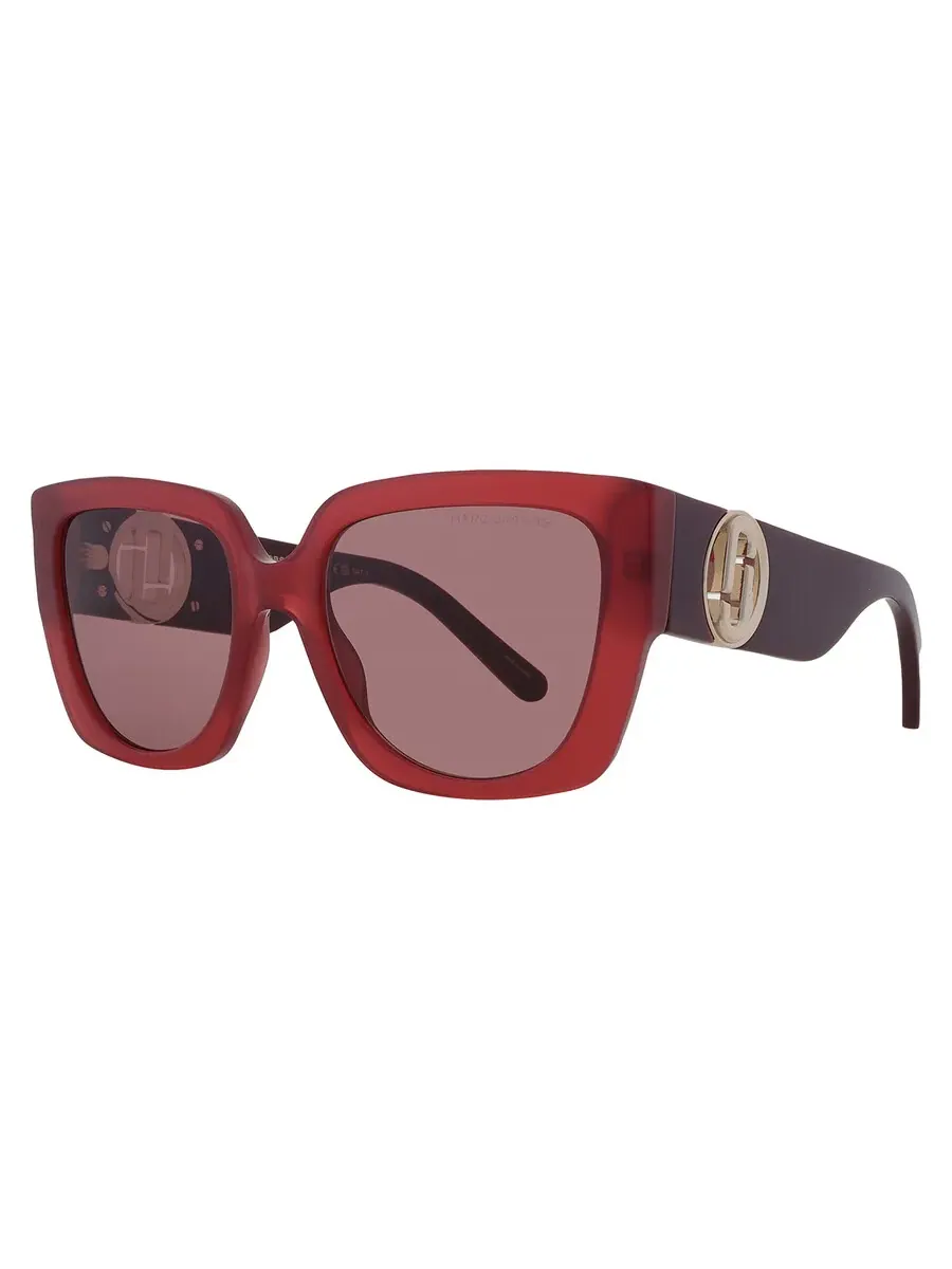 Женские солнцезащитные очки Marc Jacobs Burgundy Butterfly MARC 687/S 0C9A/4S 54 — изображение 2 из 5, красный