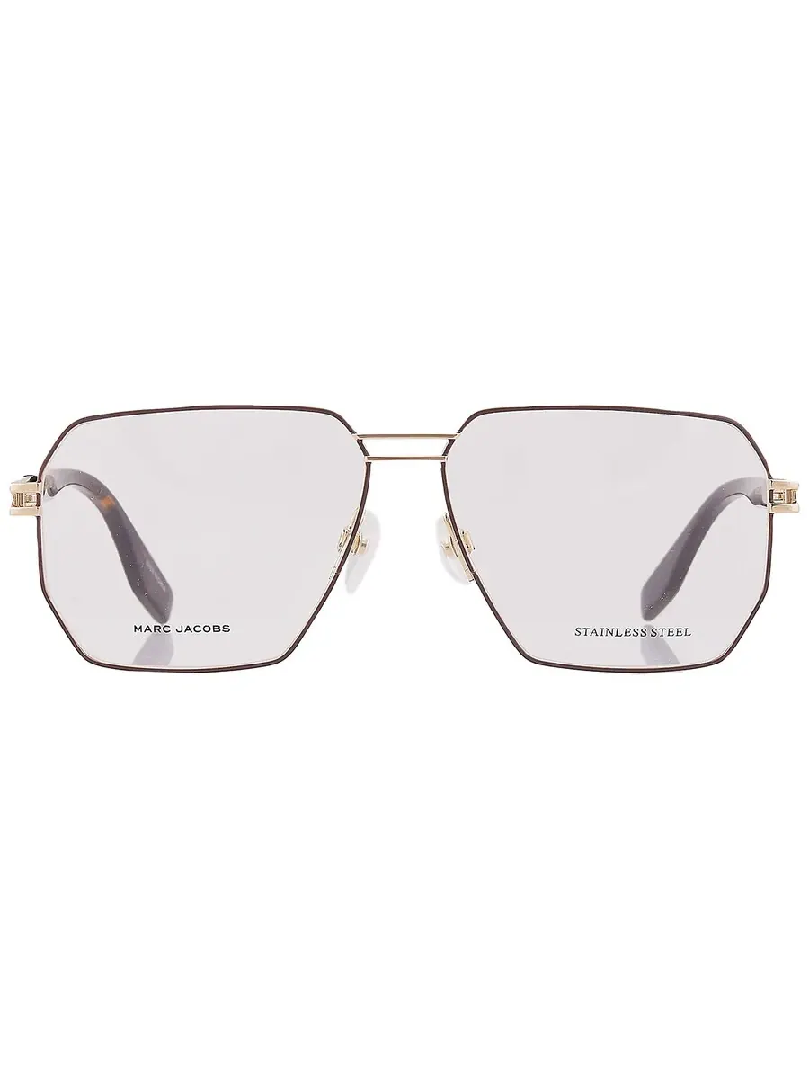 Мужские очки Marc Jacobs Demo Navigator MARC 635 001Q 59, золотистый/коричневый