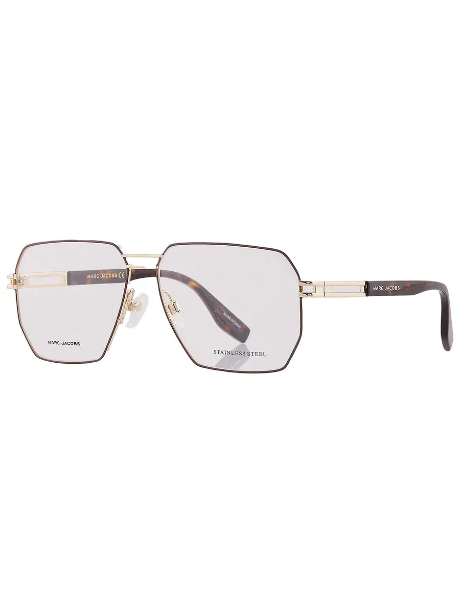 Мужские очки Marc Jacobs Demo Navigator MARC 635 001Q 59, золотистый/коричневый — 3