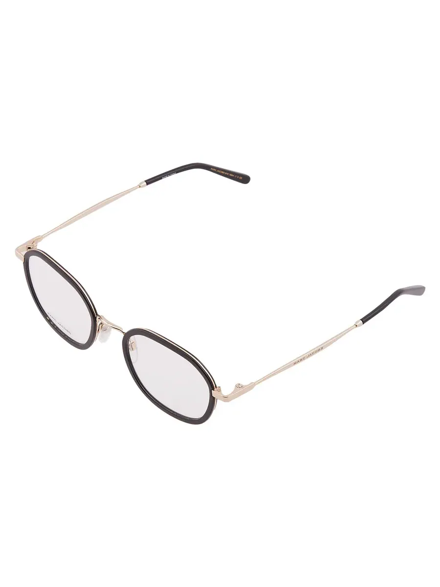 Женские очки Marc Jacobs Demo Oval MARC 702/G 0807 49, черный/золотой — 3