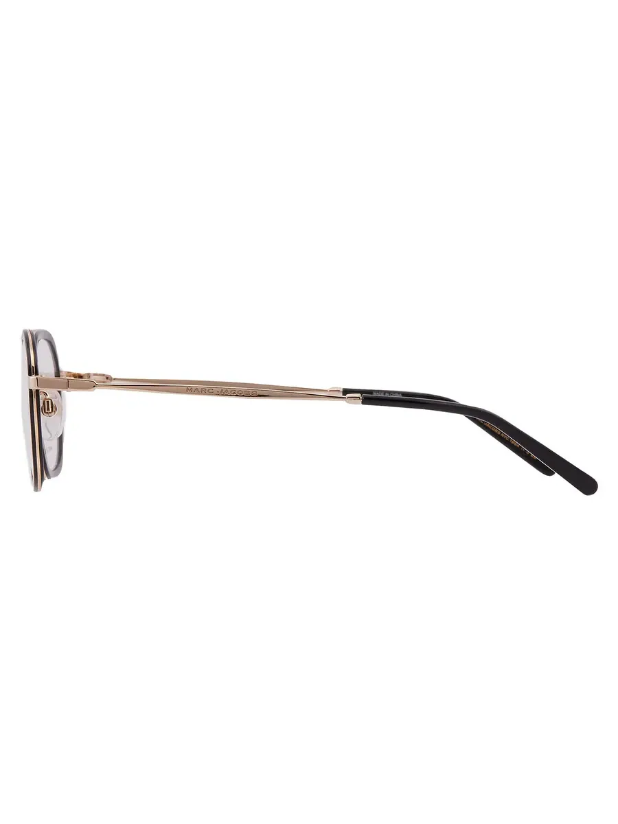 Женские очки Marc Jacobs Demo Oval MARC 702/G 0807 49, черный/золотой — 4