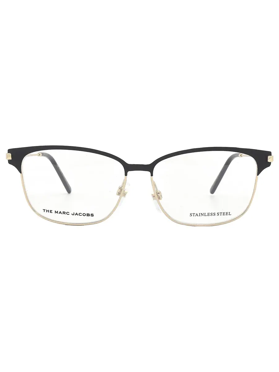 Женские очки Marc Jacobs Demo прямоугольной формы MARC 535 02M2 54, черный/золотой