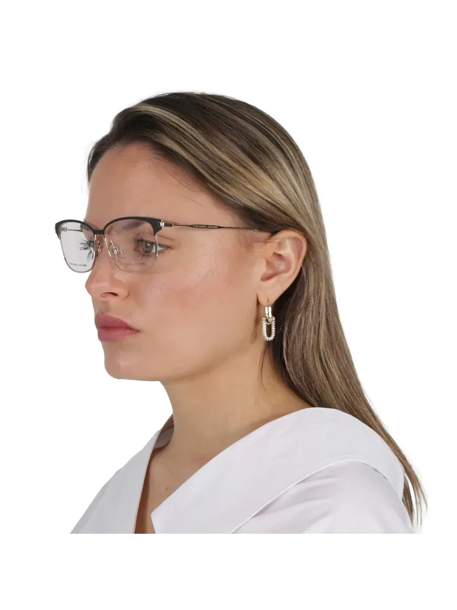 Женские очки Marc Jacobs Demo прямоугольной формы MARC 535 02M2 54, черный/золотой — 2