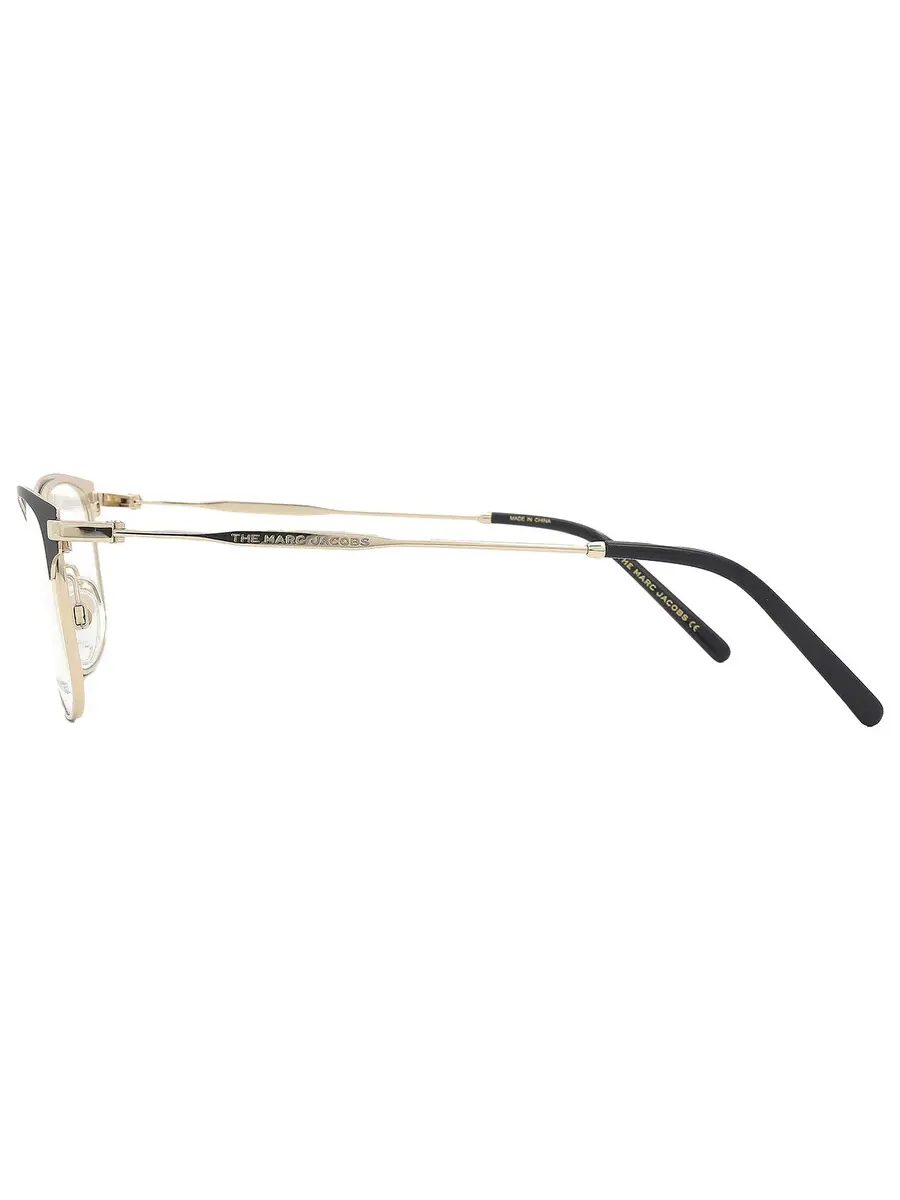 Женские очки Marc Jacobs Demo прямоугольной формы MARC 535 02M2 54, черный/золотой — 4