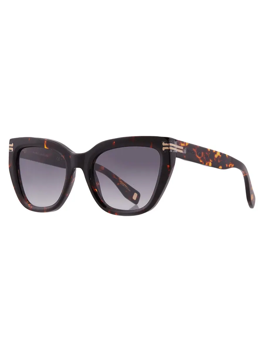 Женские солнцезащитные очки Marc Jacobs Grey Azure Cat Eye MJ 1070/S 0WR9/GB 53 — изображение 2 из 5, хавана