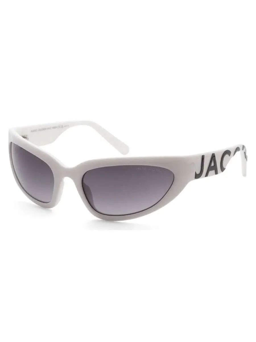 Женские солнцезащитные очки Marc Jacobs серого цвета с дужками MARC 738/S 0CCP/9O 61 — изображение 2 из 4, белый
