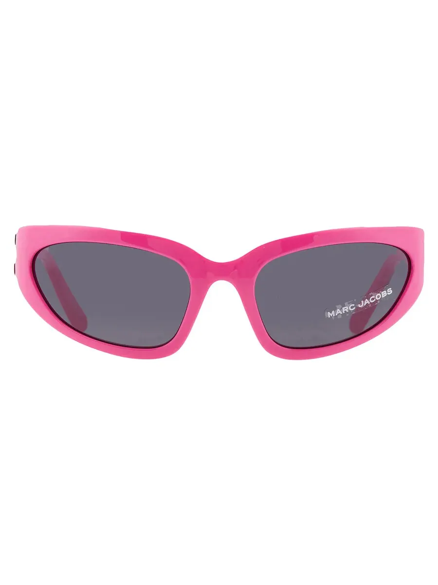 Женские солнцезащитные очки Marc Jacobs серого цвета с оберткой MARC 738/S 0EWW/IR 61