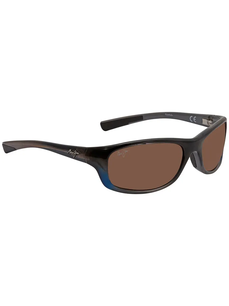Солнцезащитные очки унисекс Maui Jim Kipahulu HCL Bronze Wrap H279-03F 59 — изображение 2 из 3, коричневый