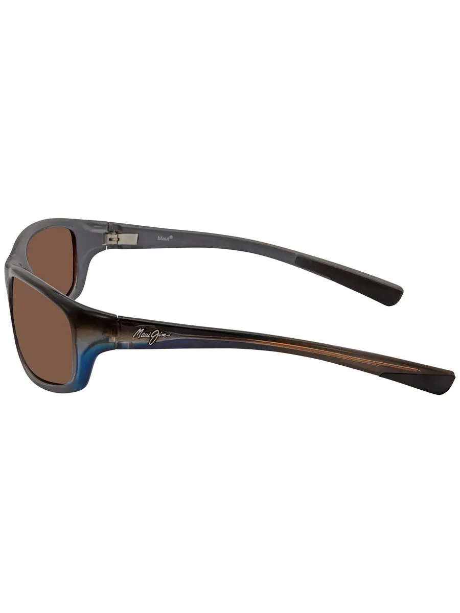 Солнцезащитные очки унисекс Maui Jim Kipahulu HCL Bronze Wrap H279-03F 59 — изображение 3 из 3, коричневый