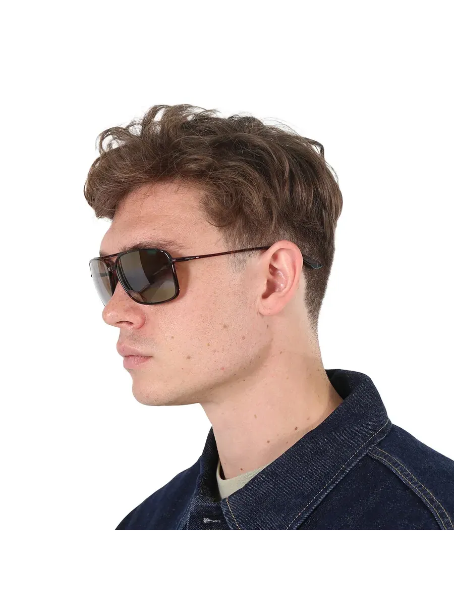 Солнцезащитные очки унисекс Maui Jim Kuapo Gap HCL Bronze Navigator H437-10 61 — изображение 2 из 5, хаки