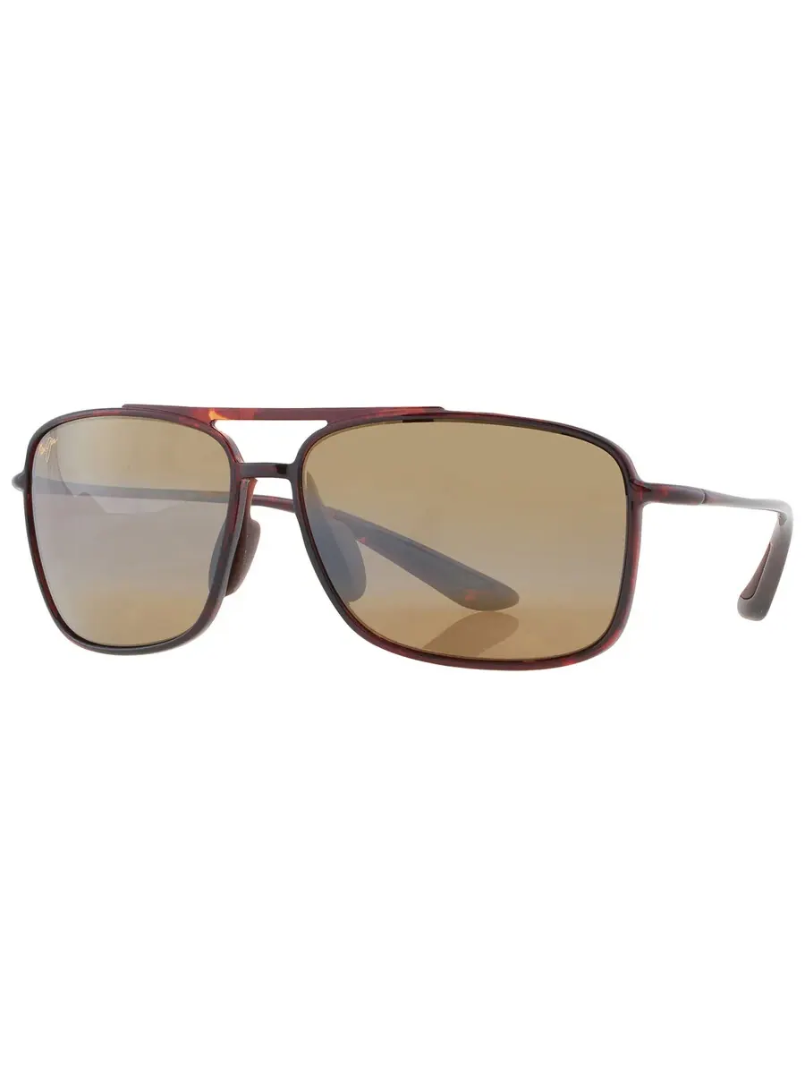 Солнцезащитные очки унисекс Maui Jim Kuapo Gap HCL Bronze Navigator H437-10 61 — изображение 3 из 5, хаки