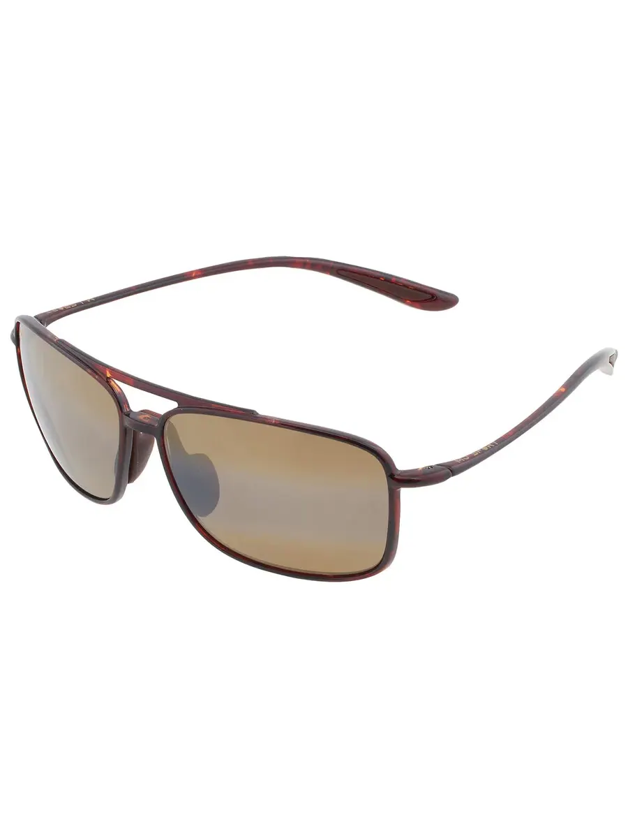 Солнцезащитные очки унисекс Maui Jim Kuapo Gap HCL Bronze Navigator H437-10 61 — изображение 4 из 5, хаки