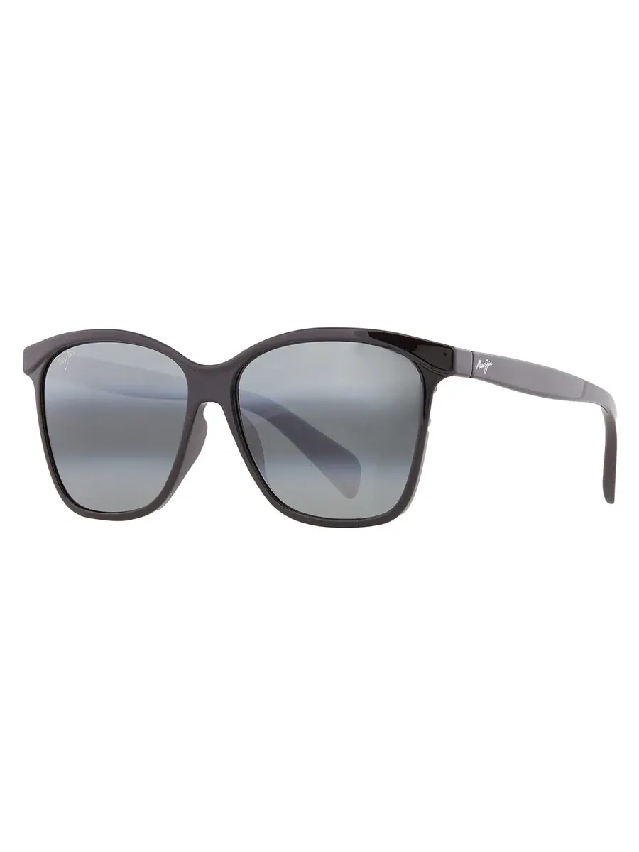 Солнцезащитные очки Maui Jim Liquid Sunshine Neutral Grey Butterfly 601-02 58 — изображение 5 из 5, черный