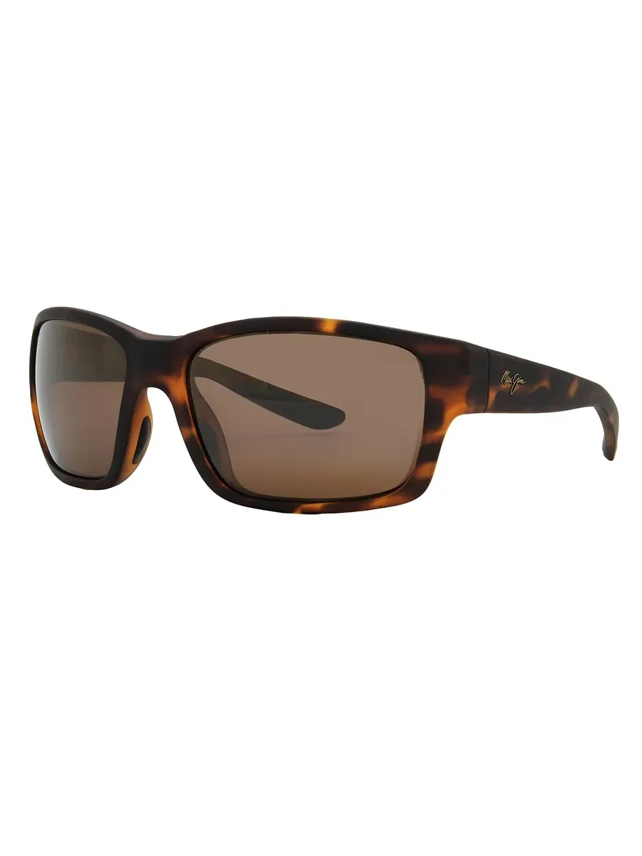 Мужские солнцезащитные очки Maui Jim Mangroves HCL Bronze Wrap H604-10 60 — изображение 2 из 4, хаки