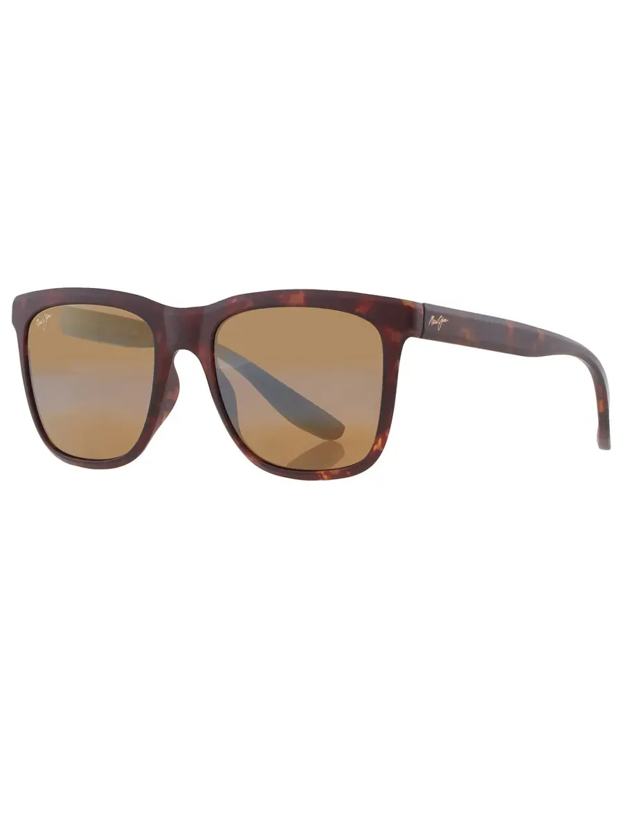Солнцезащитные очки Maui Jim Pehu HCL Bronze квадратные унисекс H602-10 55 — изображение 3 из 5, коричневый