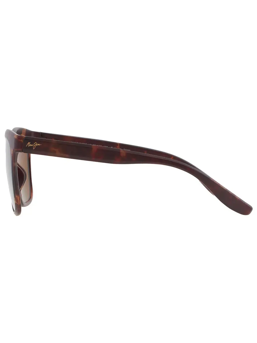 Солнцезащитные очки Maui Jim Pehu HCL Bronze квадратные унисекс H602-10 55 — изображение 5 из 5, коричневый