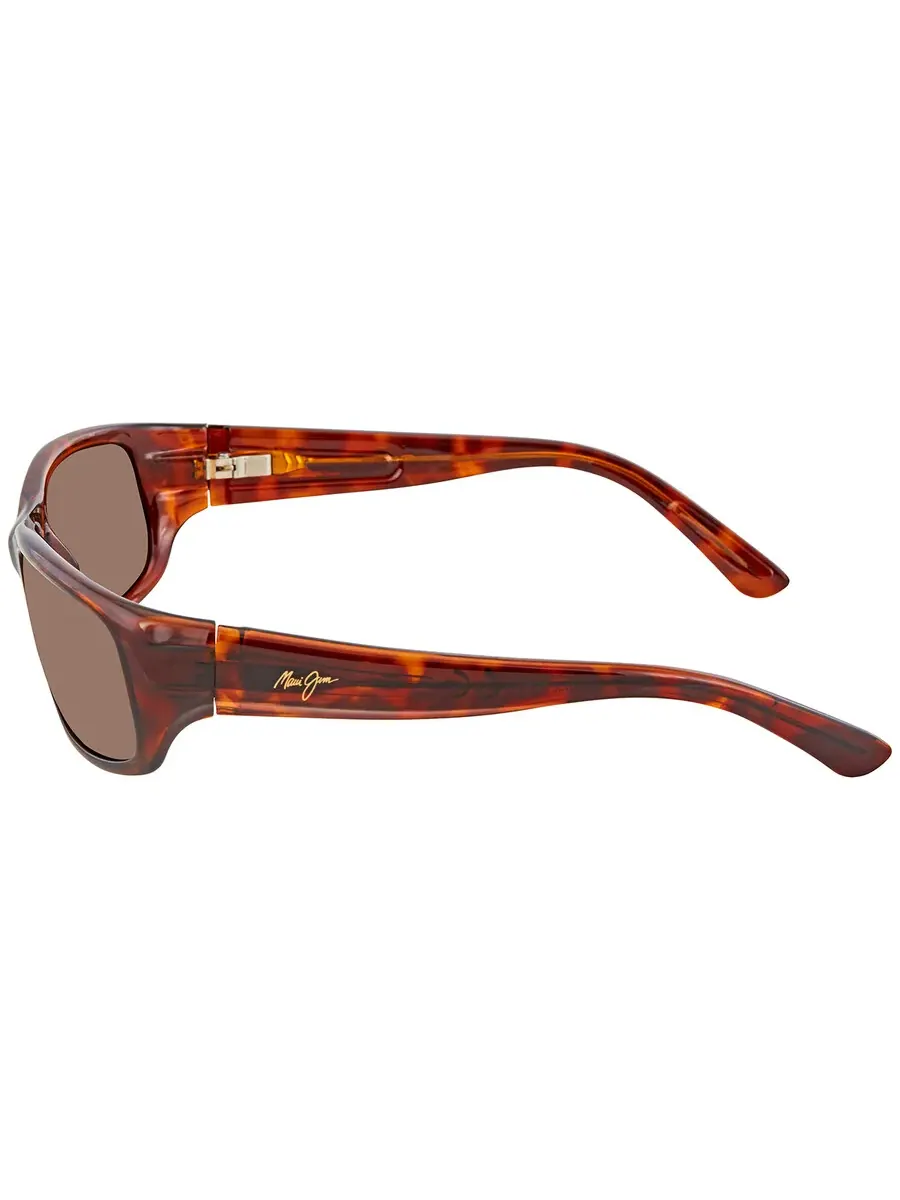 Солнцезащитные очки Maui Jim Stingray HCL Bronze прямоугольные унисекс H103-10 55 — изображение 3 из 3, хаки