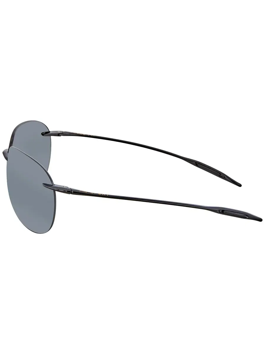 Солнцезащитные очки Maui Jim Sugar Beach Neutral Grey Oval унисекс 421-02 62 — изображение 3 из 3, черный/серый