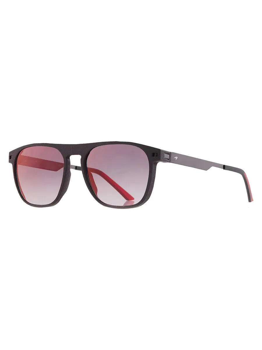 Мужские солнцезащитные очки McLaren Red Silver Mirror Sport MLOP-98S03 C01 54 — изображение 2 из 4, черный